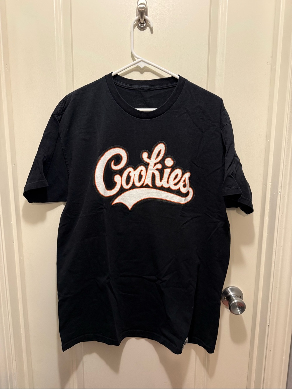 Cookies Black Short Sleeve Logo Tee